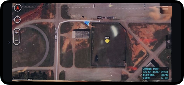Phone with Map